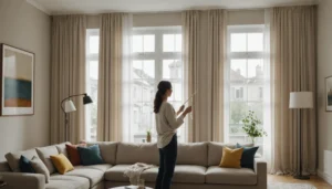 installer un rideau sans percer