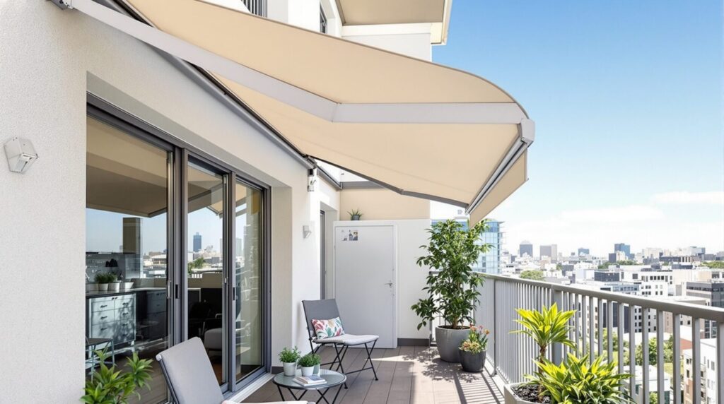 store banne pour balcon