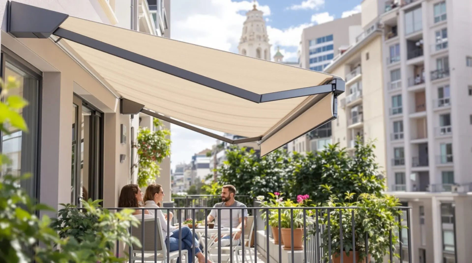 store banne pour balcon